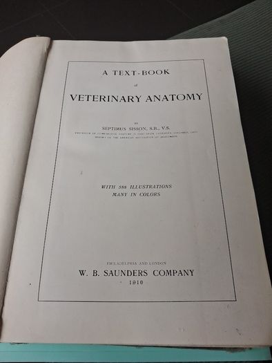 A Text Book Of. Veterinary Anatomy