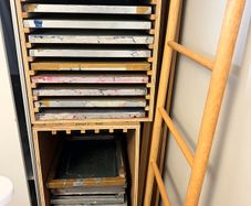 Wooden Racks with Aluminium Frames