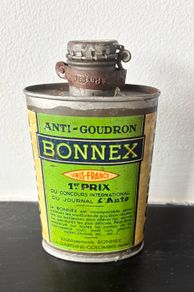 Vintage Bonnex Car Cleaner Tin