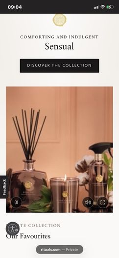 New RITUALS Private Collection Cotton Blossom Home Perfume 400mls