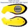 Tyre Air Pressure Gauge Meter Electronic Digital LCD Tire Tester Tool for Car Bike American Schrader Standard Valves Image 2