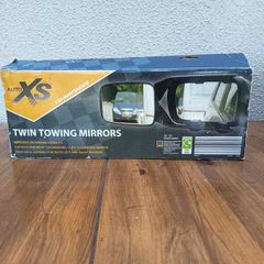 XS twin towing mirrors in box