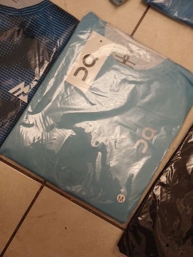 technical shorts tshirt set