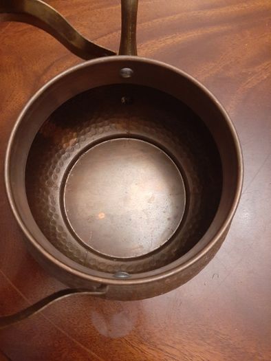 Copper Coloured Ornamental pot