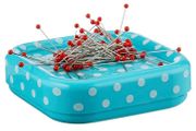 Prym magnetic pincushion with glass-headed pins