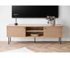 TV bench - Oak veneer