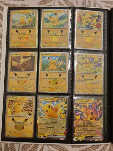 Pokemon 30Th Celebration Base set cards