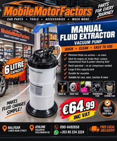Oil/Fluid Removal Vacuum