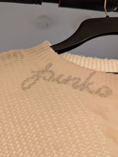 Pinko wool long women's jumper
