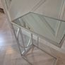 Silver side table Image 4