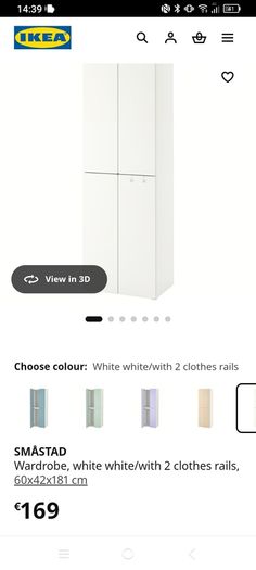 IKEA Smastad wardrobe