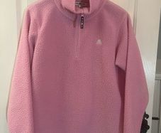 4th Arq Lennox Pink Fleece Top / Zip in Size S / fits up to Size 12