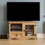 Corona Entertainment Cabinet, TV Stand, Solid Pine Wood Image 2