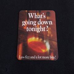 Lucozade : What's Going Down Tonight - Beer Mat/Coaster