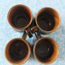 Rare Celtic Ennis pattern Coffee Cups & Saucers Image 9