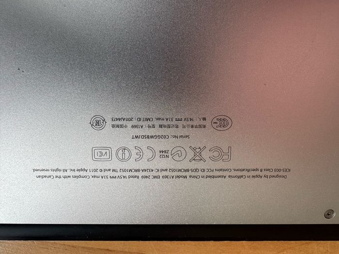 Apple Macbook Air 13' 2011