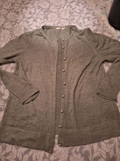 Ladies M&s Green Cardigan