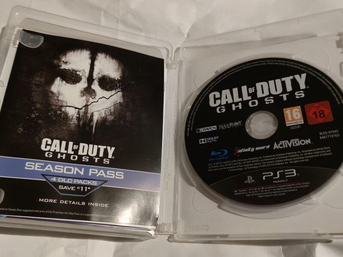 Call of Duty Ghosts Ps3 Game