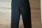 ASOS black trousers size UK 6 high waisted front seam