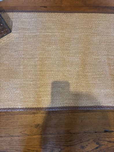 PVC rug 60 by 110 and lantern