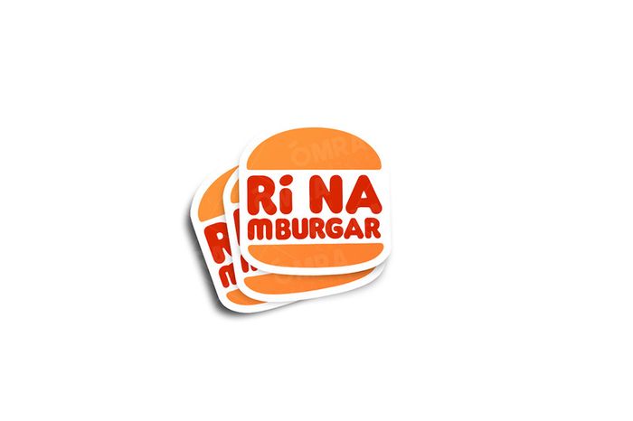 Ri na mBurgar Glossy Sticker 2-Pack