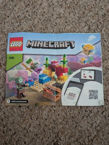 Minecraft Lego 21164 The Coal Reef