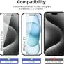 For Apple iPhone 15 Pro Tempered Glass / Screen Protector Image 2