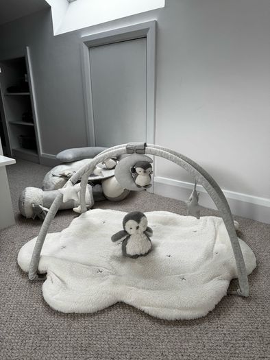 Wish Upon a Cloud Playmat Bundle with Tummy Time Roll, Sit & Play