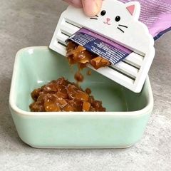 1/2pcs Cat Food Squeezer - Efficiently Squeeze Bagged Cat Food, Maximize Remaining Food Usage, Ensure . This Squeezer Is Perfect For Cat Owners Who Value Clean Feeding And Convenient Operation. It Fits Various Cat Food Bags, Is Easy To Clean, And Maintain