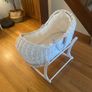 wicker moses basket Image 2