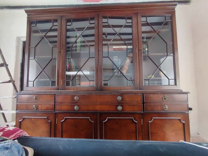 Stunning cabinet with writing desk