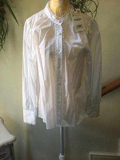 Zara cotton blouse,new, size M
