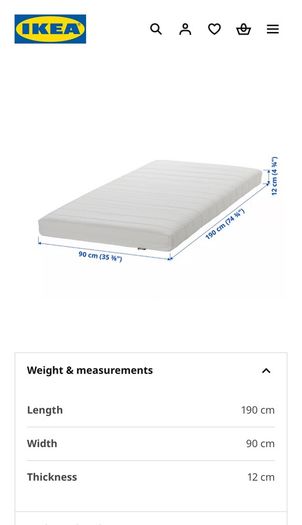 Single mattress