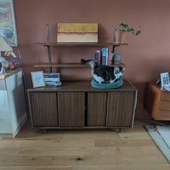 Mid-Century Sideboard with Adjustable Shelves