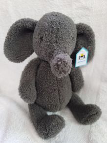 Jellycat Allenby Elephant Retired New with Tags Rare Hard to Find