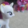 Rarity 3inch Brushable 2010 MLP G4 My Little Pony Image 2