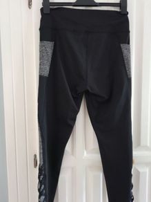 Leggings Black with Grey