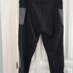 Leggings Black with Grey