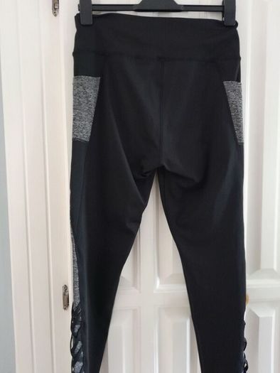 Leggings Black with Grey