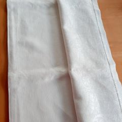 Antique long dining tablecloth