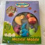 Pine baby  rocking crib with musical mobile Image 5