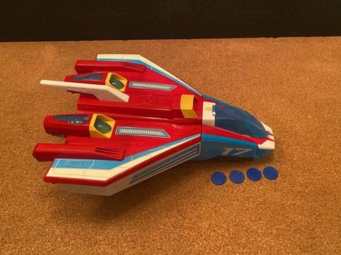 Paw Patrol Super Paws 2 in 1 Transforming Mighty Pups jet plane