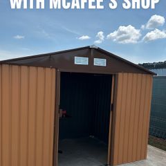 Metal Shed 9x6FT