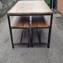 Bespoke Industrial Table and Benches Image 2