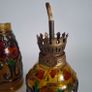 Miniature Stained Glass Oil Lamp Image 3