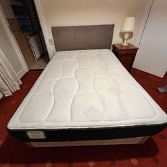 Double bed with mattress