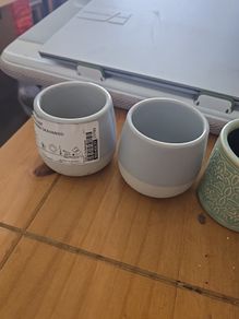 5 mini plant pots 1 medium