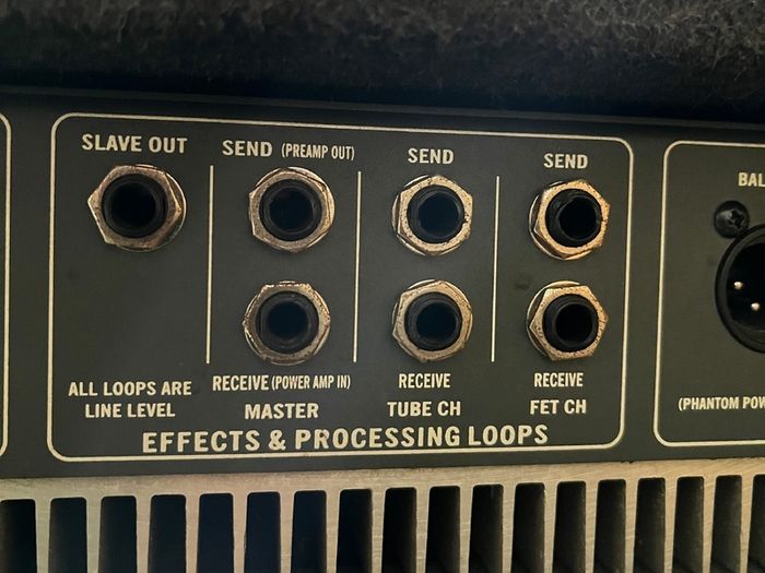 Genz Benz 750 Bass amp head and 2x10 EBS NEO Cab