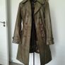 Leather Trench Size Uk 14 Image 3