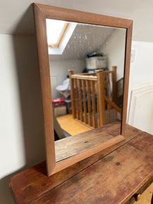 Pine mirror